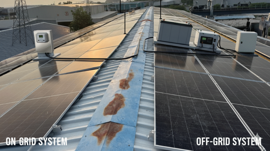 On-Grid vs. Off-Grid: A Quick Comparison Table