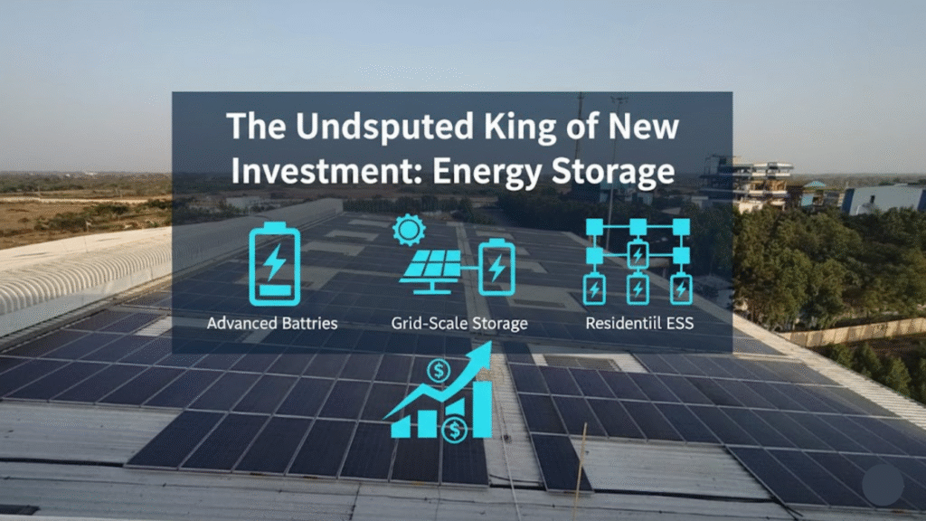 The Undisputed King of New Investment: Energy Storage