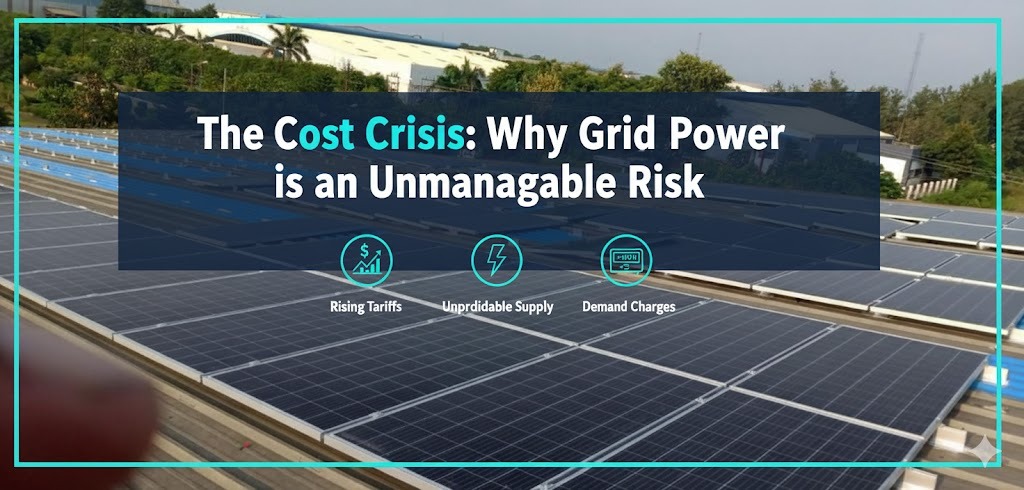 The Cost Crisis: Why Grid Power is an Unmanageable Risk