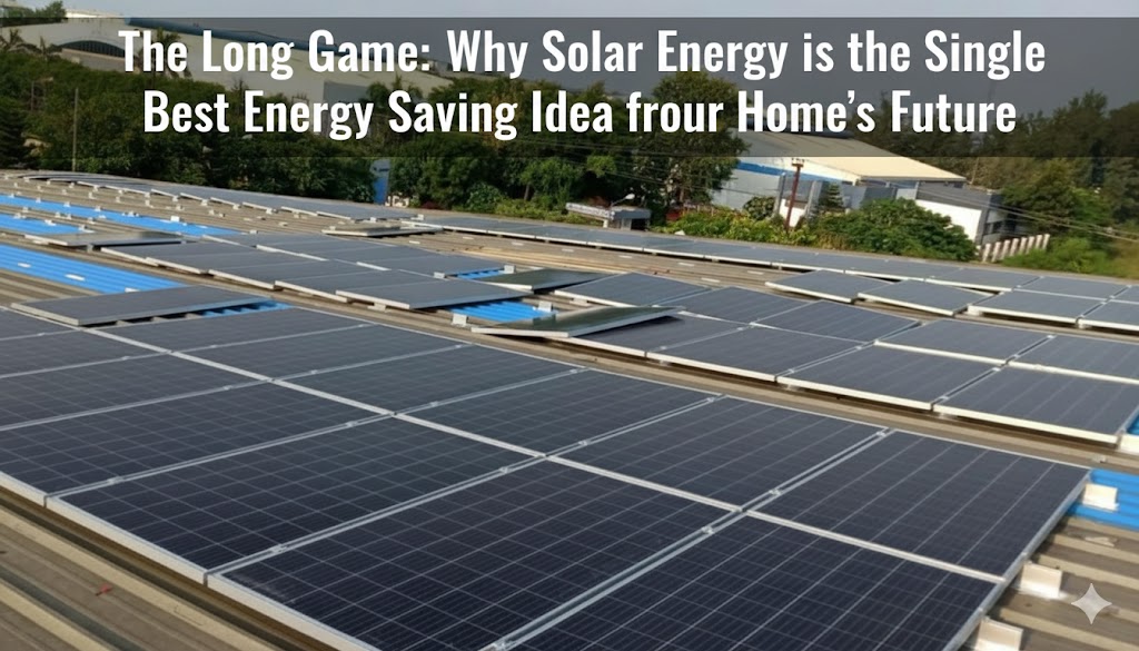 Solar Energy is the Single Best Energy Saving Idea for Your Home's Future