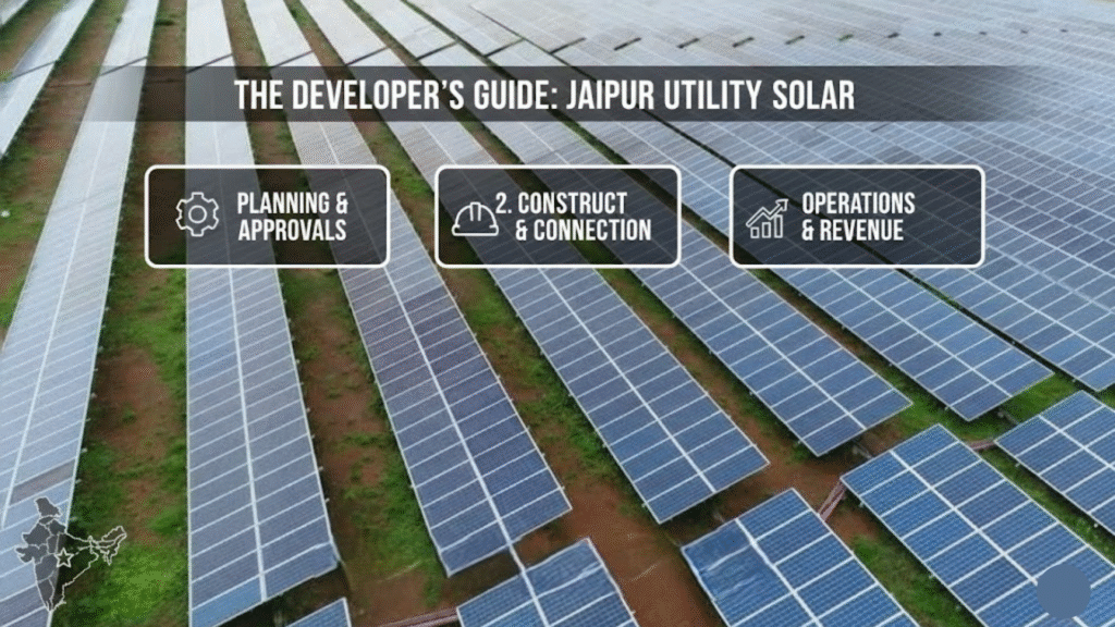The Developer's Guide: How to Build a Utility-Scale Solar Project in Jaipur