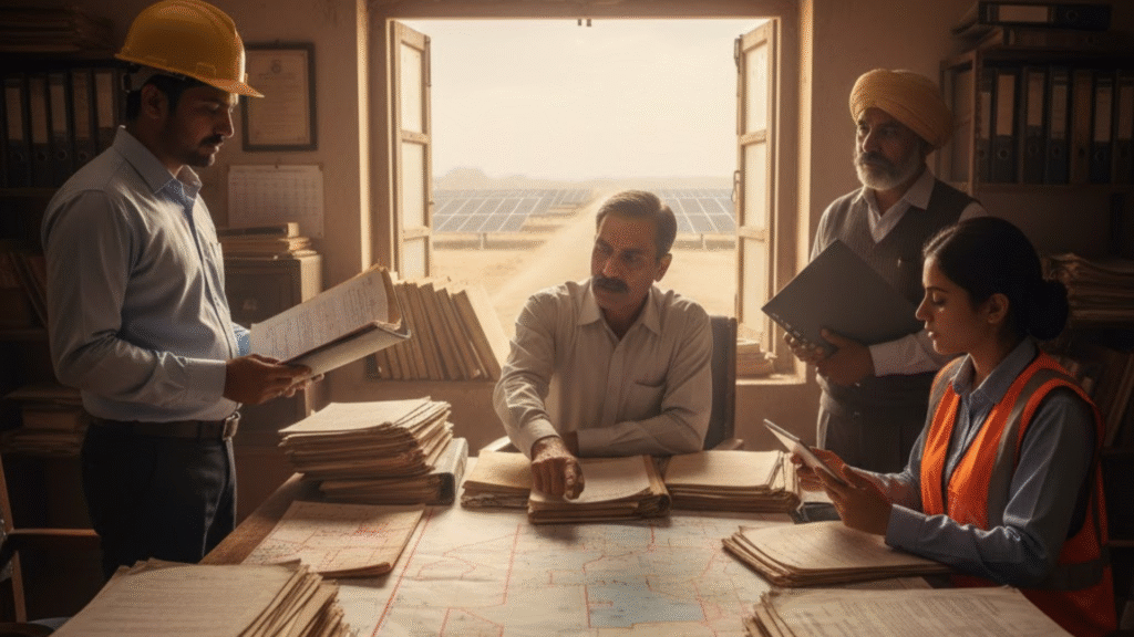 The Labyrinth – Land Acquisition, Liasoning, and Approvals | utility-scale solar developers in Jaipur