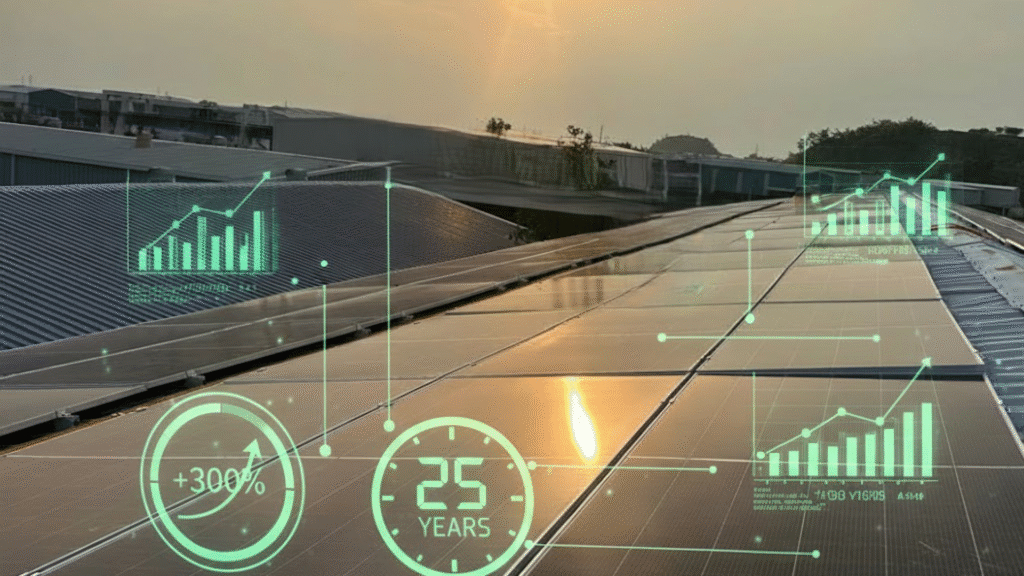The CFO's Dream: A Predictable ROI and a 25-Year Asset | solar panel for office